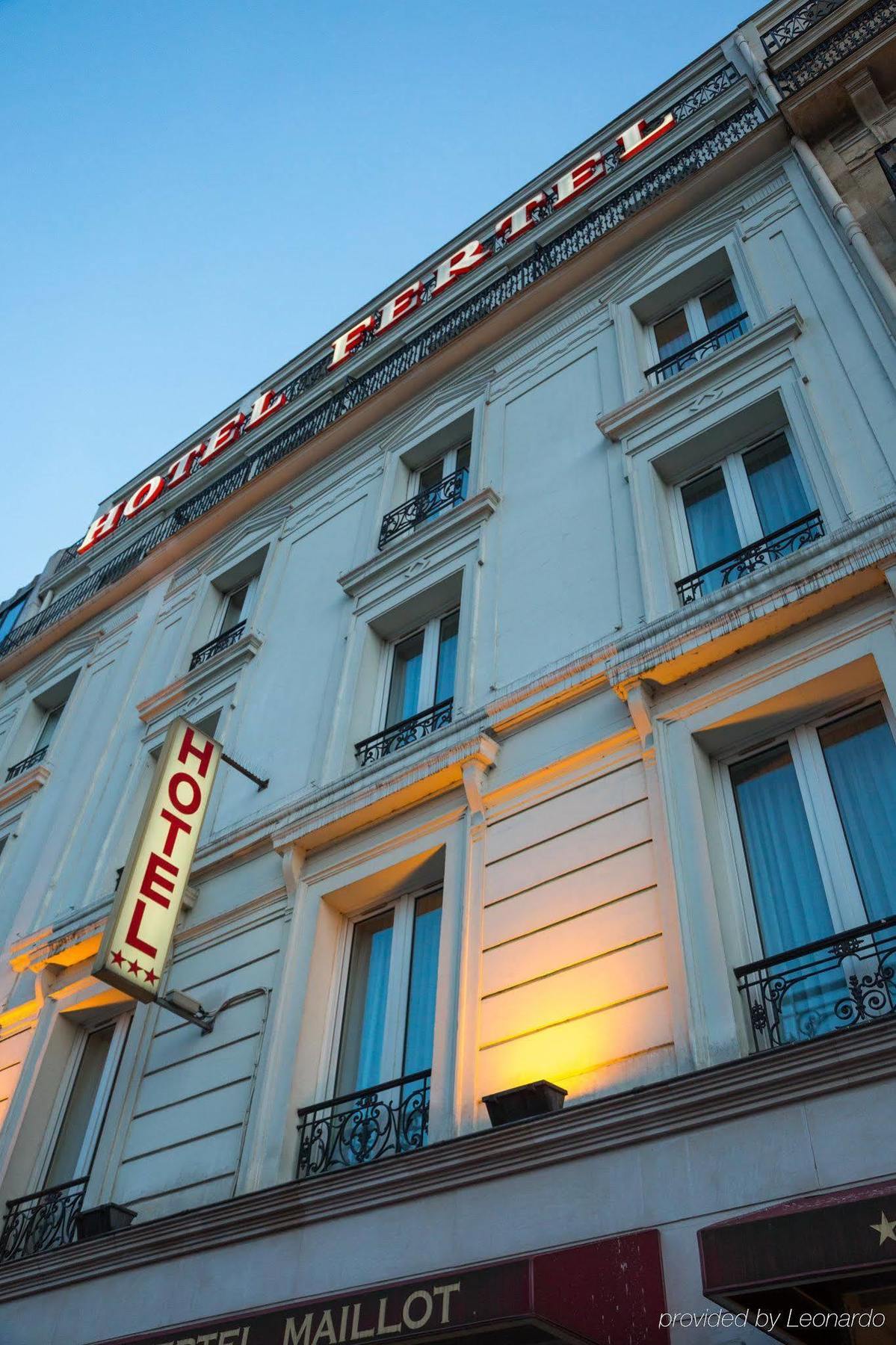 Hotel Fertel Maillot Paris Exterior foto